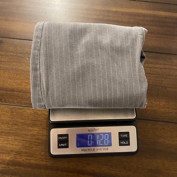 The Limited Womens Skinny Leg Pinstripe Pants Size 0 Gray - Picture 12 of 12